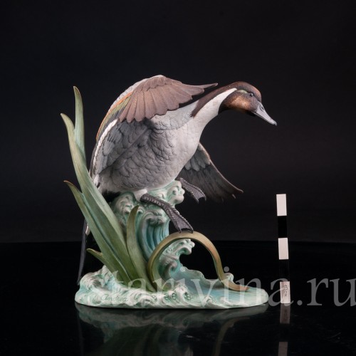 Фигурка птицы из фарфора Шилохвость, Andrea, США, вт. пол. 20 в.