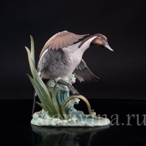 Фигурка птицы из фарфора Шилохвость, Andrea, США, вт. пол. 20 в.