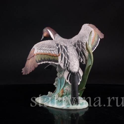 Фигурка птицы из фарфора Шилохвость, Andrea, США, вт. пол. 20 в.
