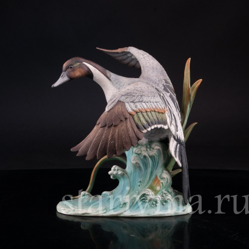 Фигурка птицы из фарфора Шилохвость, Andrea, США, вт. пол. 20 в.