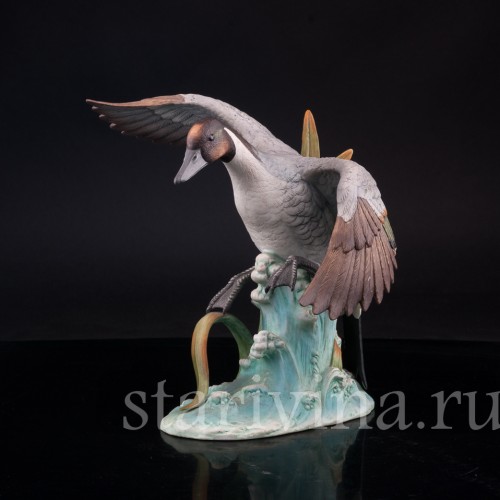 Фигурка птицы из фарфора Шилохвость, Andrea, США, вт. пол. 20 в.