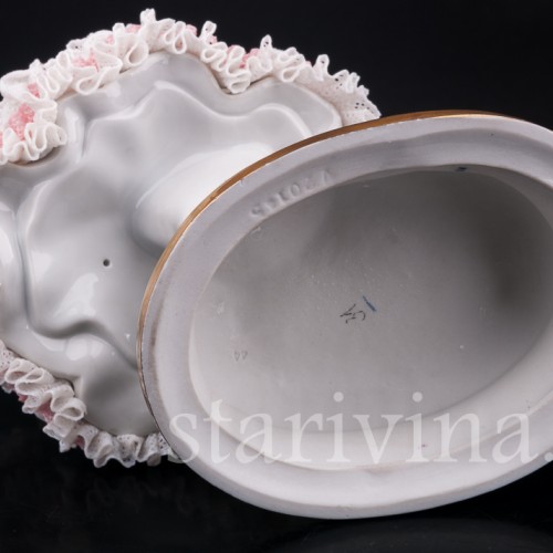 Фанни Эльслер, кружевная, Volkstedt, Германия, вт. пол. 20 в