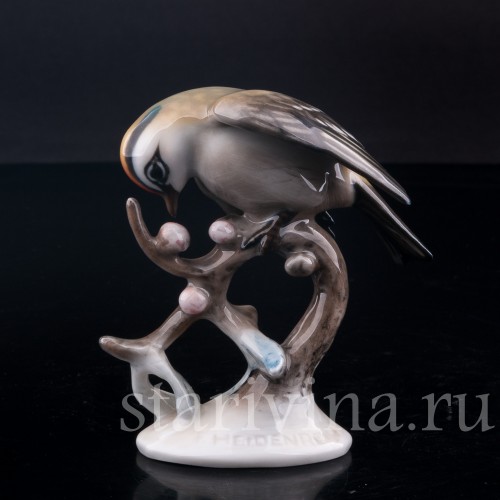 Статуэтка птицы из фарфора Королёк, Rosenthal, Германия, 1960 гг.