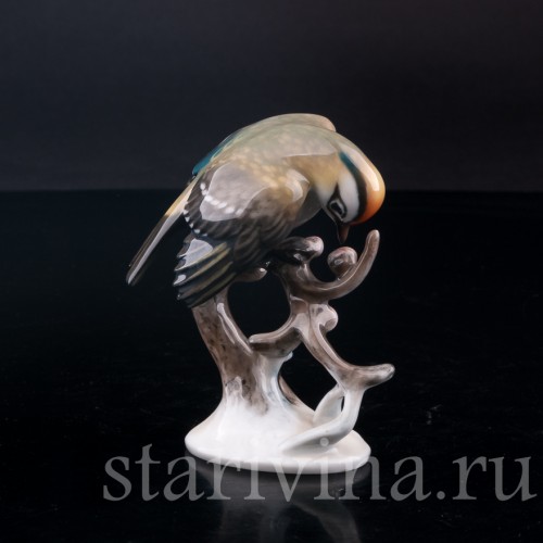 Статуэтка птицы из фарфора Королёк, Rosenthal, Германия, 1960 гг.