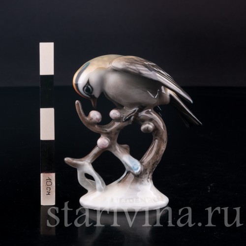 Статуэтка птицы из фарфора Королёк, Rosenthal, Германия, 1960 гг.