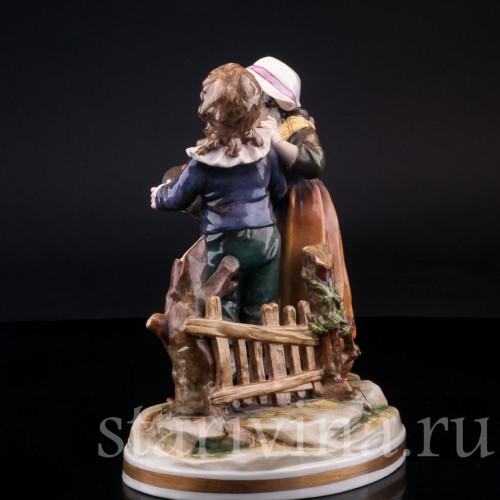 Дети с вишнями, Volkstedt, Германия, нач. 20 в