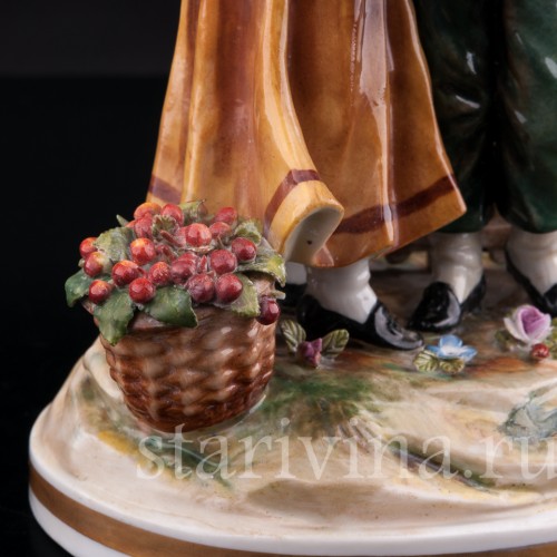 Дети с вишнями, Volkstedt, Германия, нач. 20 в