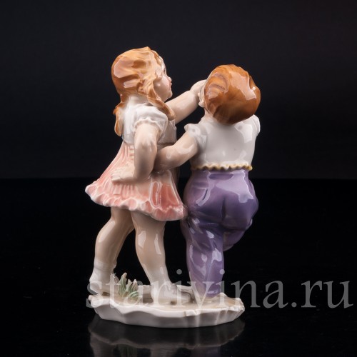 Танцующие дети, Karl Ens, Германия, 1920-30 гг.