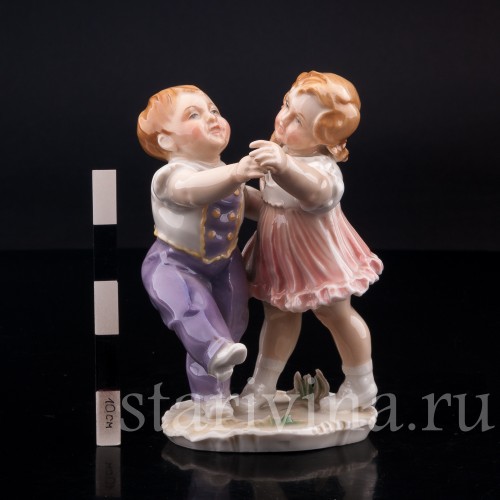 Танцующие дети, Karl Ens, Германия, 1920-30 гг.