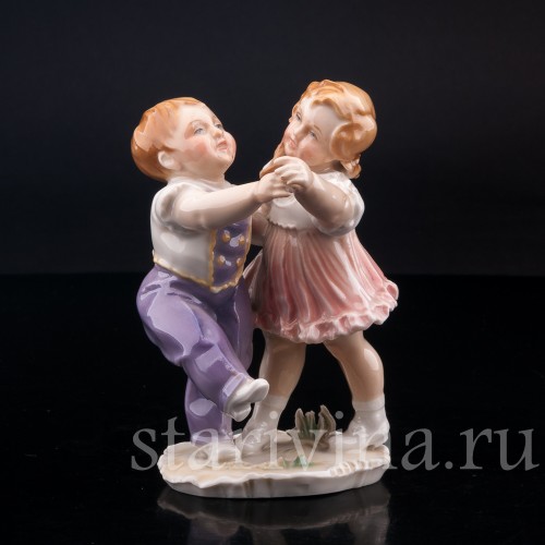 Танцующие дети, Karl Ens, Германия, 1920-30 гг.