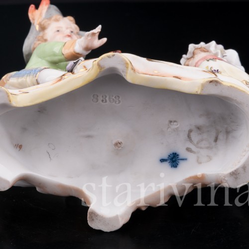 Дети на качелях, Volkstedt, Германия, кон. 19 в.