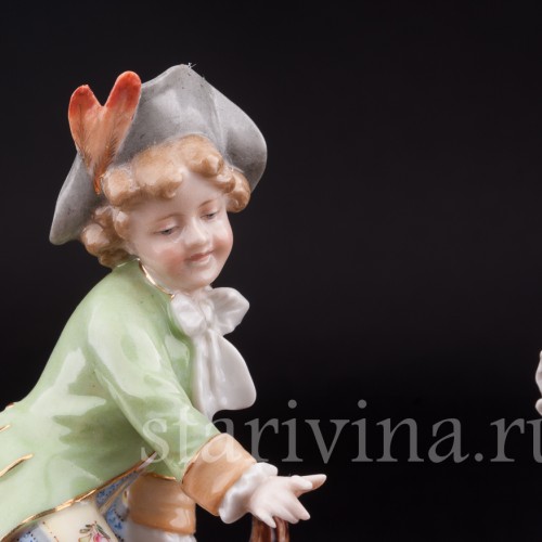 Дети на качелях, Volkstedt, Германия, кон. 19 в.