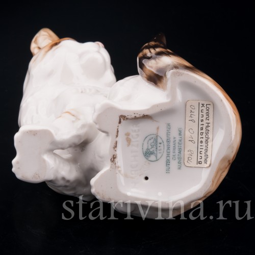 Статуэтка из фарфора Полосатый кот, Hutschenreuther, Германия, 1970 гг..