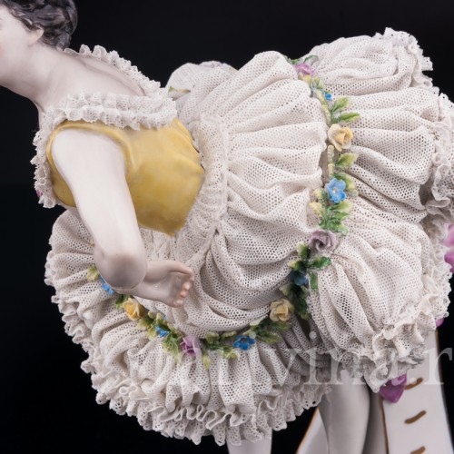 Балерина в желтом, Volkstedt, Германия, нач. 20 в.