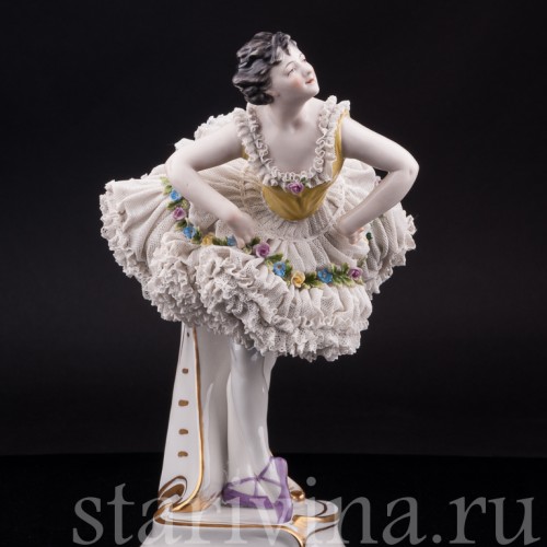 Балерина в желтом, Volkstedt, Германия, нач. 20 в.