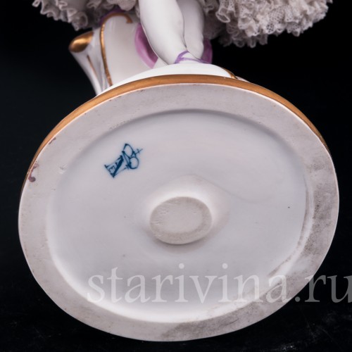 Балерина в желтом, Volkstedt, Германия, нач. 20 в.