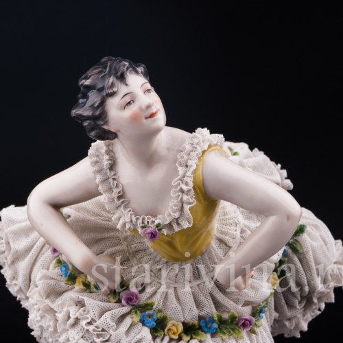 Балерина в желтом, Volkstedt, Германия, нач. 20 в.