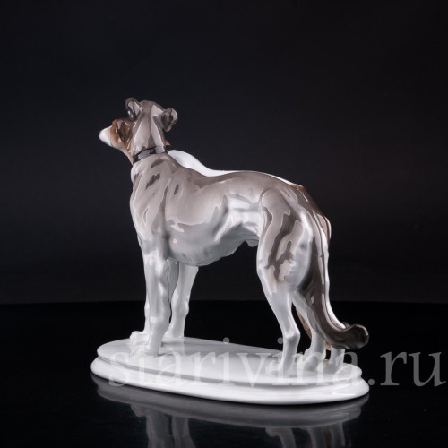 Фарфорвая статуэтка собак Две гончие, Karl Ens, Германия, 1920-30 гг.