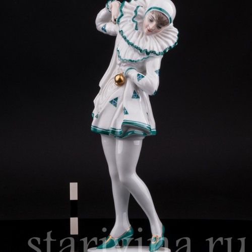 Фарфорвая девушки статуэтка Пьеретта, Rosenthal, Германия, 1920-30 гг.
