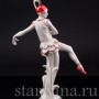 Фарфорвая статуэтка Танцующая девушка с пером, Volkstedt, Германия, нач. 20 в.