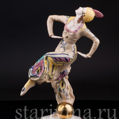 Танцовщица с шаром, Hutschenreuther, Германия, 1926-30 гг.