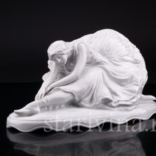 Статуэтка балерины из фарфора Умирающий лебедь (Анна Павлова), Rosenthal, Германия, 1924 г.