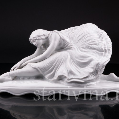 Статуэтка балерины из фарфора Умирающий лебедь (Анна Павлова), Rosenthal, Германия, 1924 г.