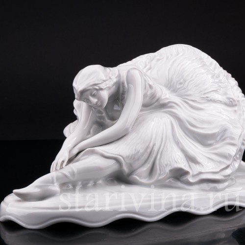 Статуэтка балерины из фарфора Умирающий лебедь (Анна Павлова), Rosenthal, Германия, 1924 г.
