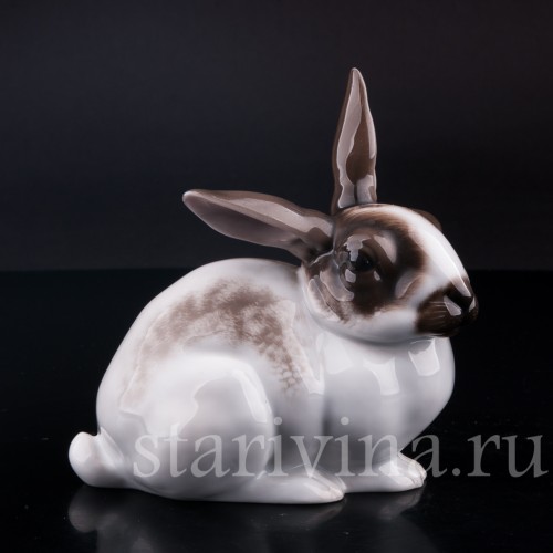 Фарфорвая статуэтка Кролик, Rosenthal, Германия, 1950-60 гг..