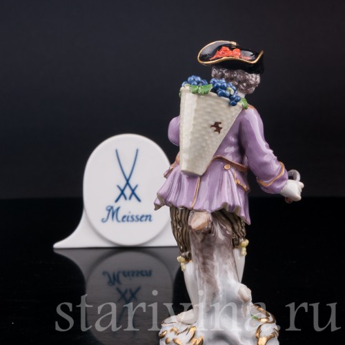 Мальчик с виноградом (дети-садовники), Meissen, Германия, сер. 19 - нач. 20 вв.