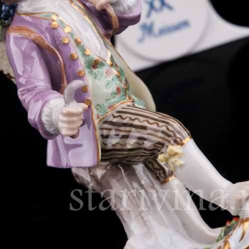 Мальчик с виноградом (дети-садовники), Meissen, Германия, сер. 19 - нач. 20 вв.