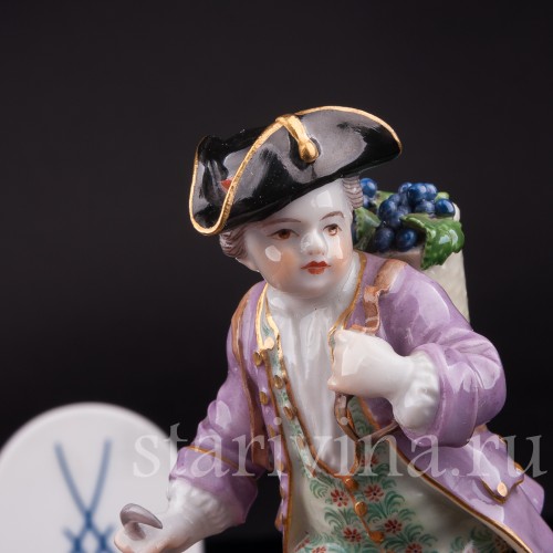 Мальчик с виноградом (дети-садовники), Meissen, Германия, сер. 19 - нач. 20 вв.