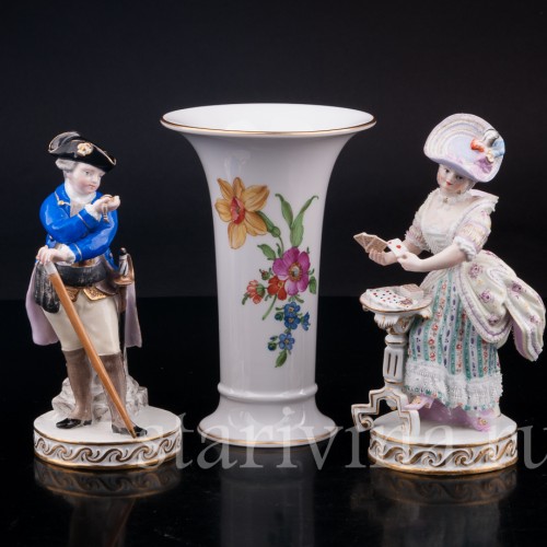 Декоративная фарфоровая Ваза Кратер, KPM, Германия, вт. пол 20 в.