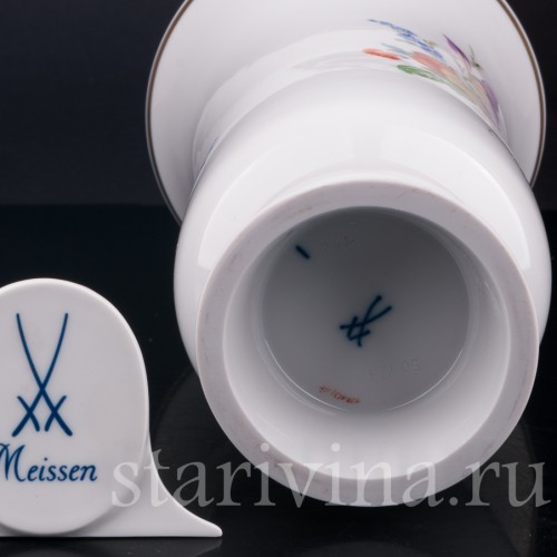 Фарфоровая Ваза, Meissen, Германия, вт. пол. 20 в.