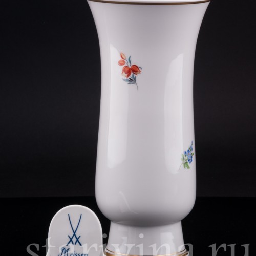 Фарфоровая Ваза, Meissen, Германия, вт. пол. 20 в.