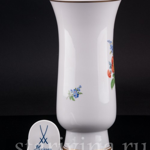 Фарфоровая Ваза, Meissen, Германия, вт. пол. 20 в.