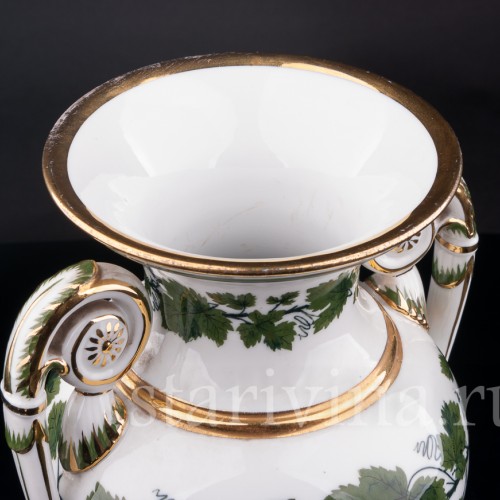 Фарфоровая Ваза "Виноградная лоза", Meissen, Германия, кон. 19 - нач. 20 вв.