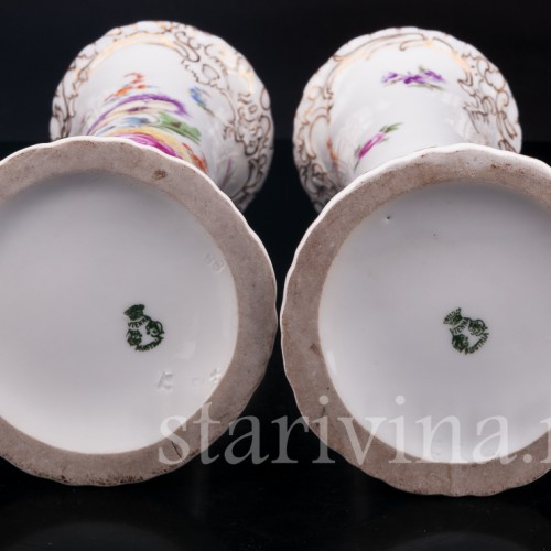 Парные вазы, Австрия, 1890-1908 гг.