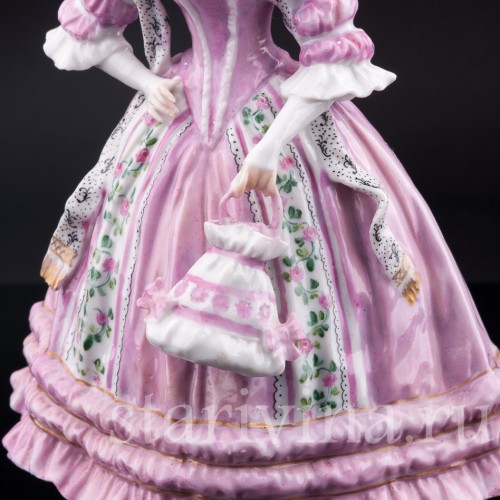 Девушка в шляпке с ридикюлем, Dressel, Kister & Co, Германия, 1907-20 гг.