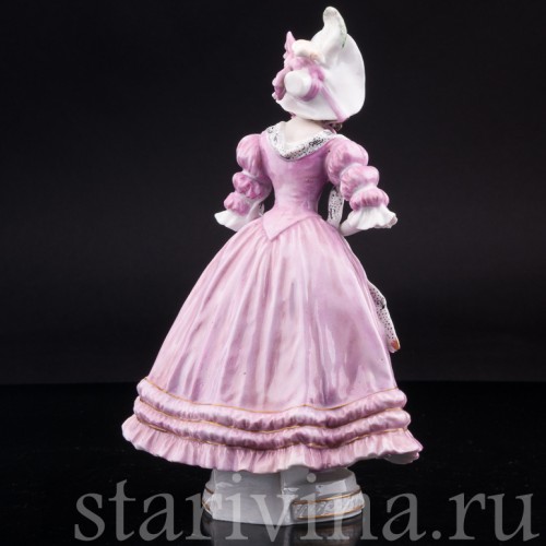 Девушка в шляпке с ридикюлем, Dressel, Kister & Co, Германия, 1907-20 гг.