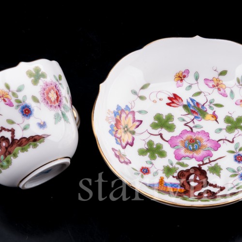 Кофейная пара с восточным орнаментом, Meissen, Германия, вт. пол. 20 в