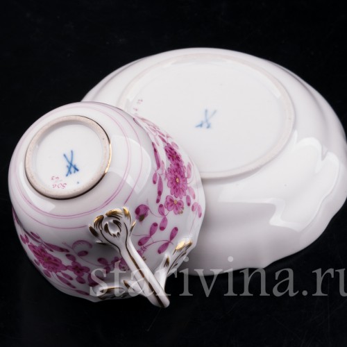 Кофейная пара, Meissen, Германия, сер. 20 в