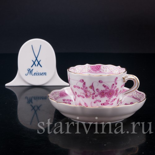 Кофейная пара, Meissen, Германия, сер. 20 в