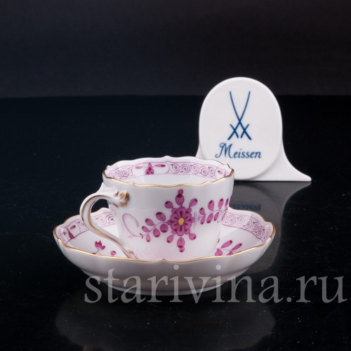 Кофейная пара Meissen, Германия, вт.пол 20 в.