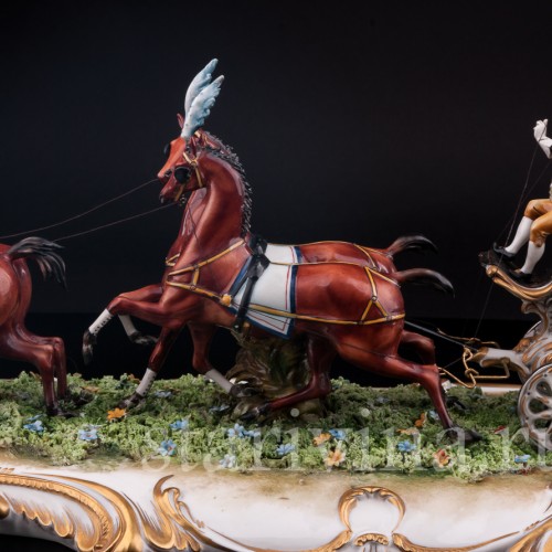 Карета, Capodimonte, Италия, сер. - вт. пол. 20 в.