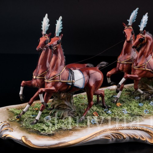 Карета, Capodimonte, Италия, сер. - вт. пол. 20 в.