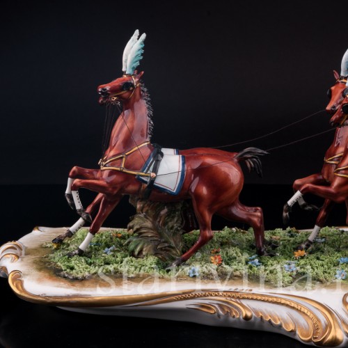 Карета, Capodimonte, Италия, сер. - вт. пол. 20 в.