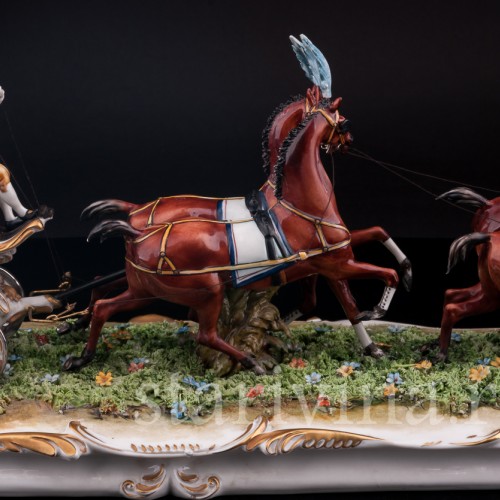 Карета, Capodimonte, Италия, сер. - вт. пол. 20 в.