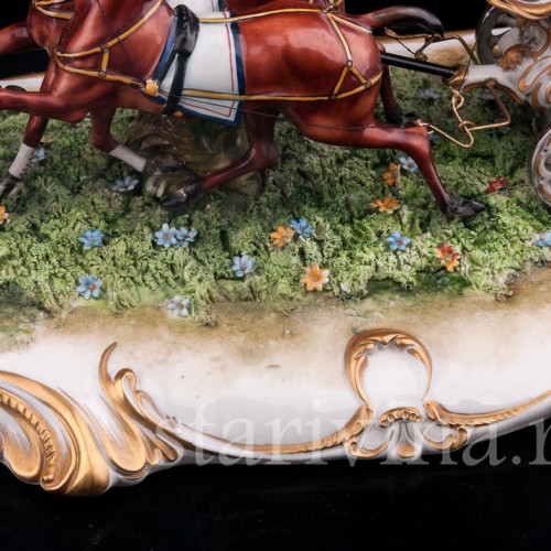 Карета, Capodimonte, Италия, сер. - вт. пол. 20 в.