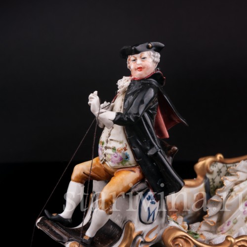 Карета, Capodimonte, Италия, сер. - вт. пол. 20 в.